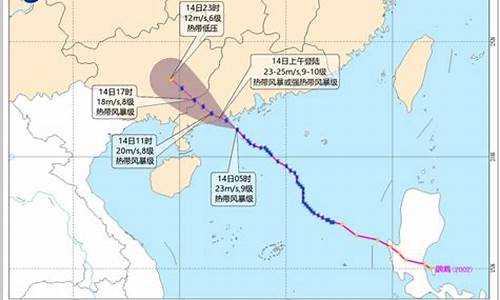 台州台风最新消息台风路径